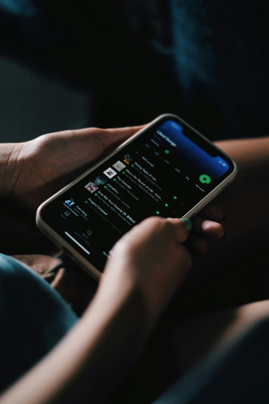 Восходящий график – анализ выплат Spotify